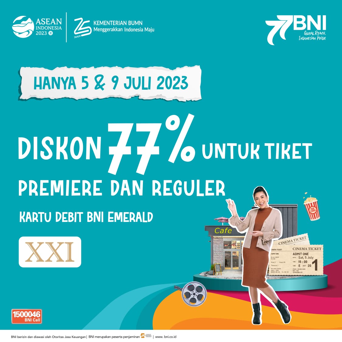 promo hut 77 bni