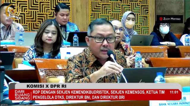 BNI RDP Komisi X DPR