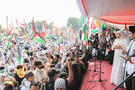 khofifah bela palestina