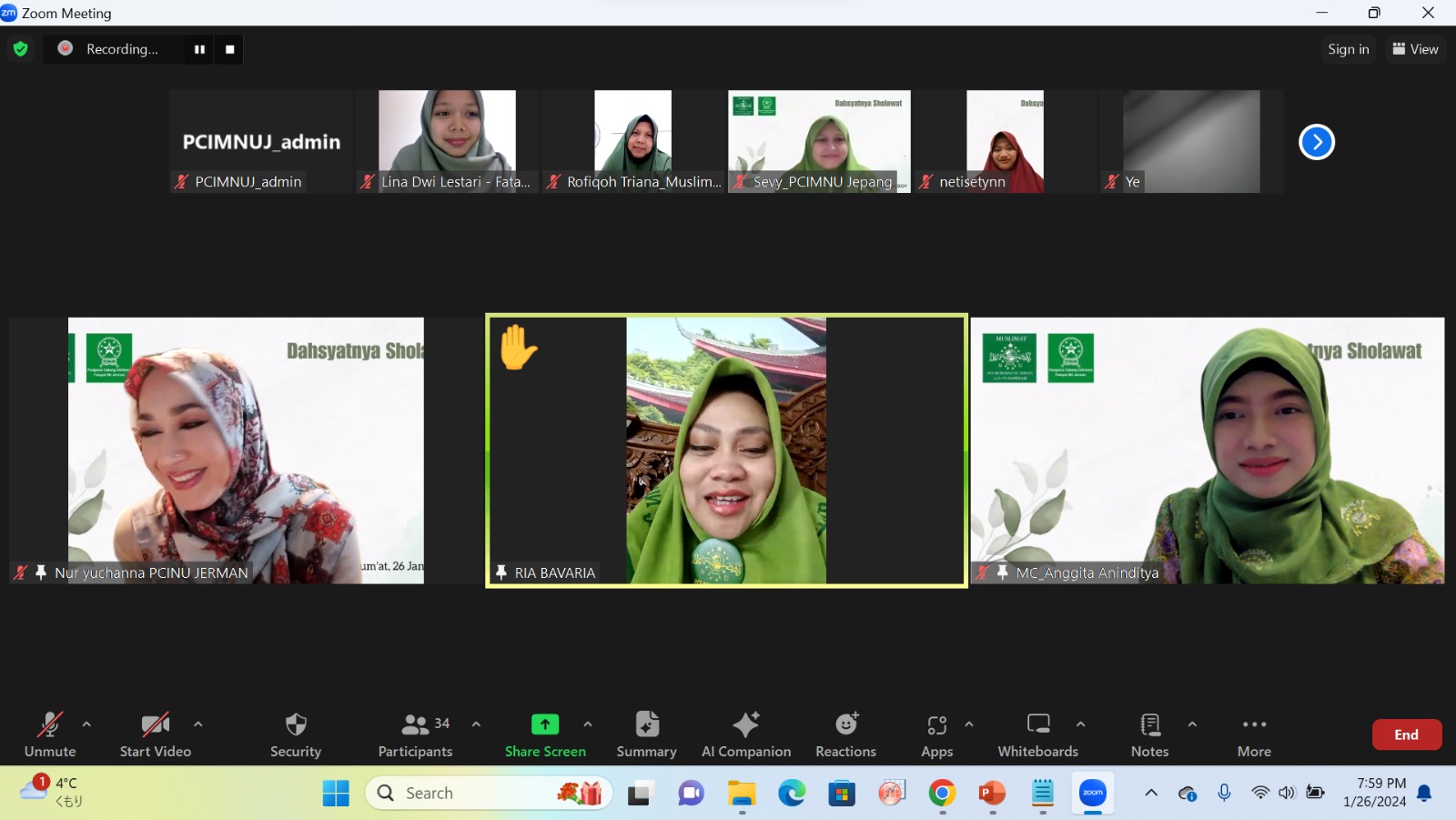 muslimat jepang fatayat jerman