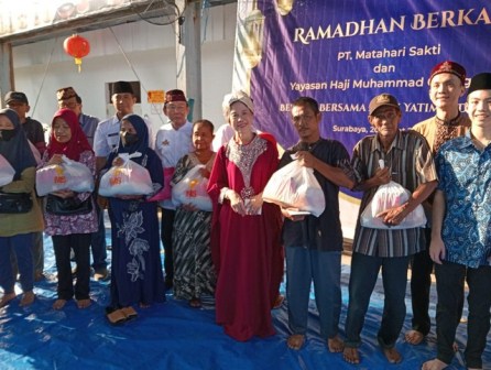 Matahari Sakti berbagi Ramadhan di Masjid Cheng Hoo