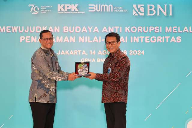BNI KPK pemberantasan korupsi