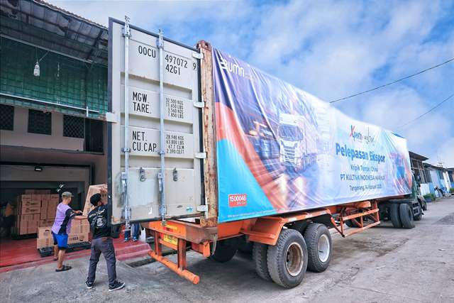 BNI ekspor kripik ke china