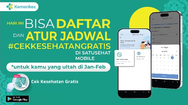 Cek kesehatan gratis