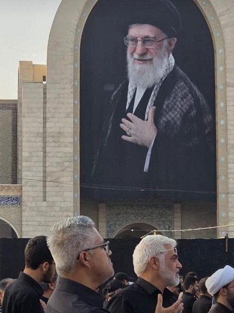 Duta Besar RI di Teheran, Rolliansyah Soemirat, menghadiri upacara penghormatan mantan Pemimpin Tertinggi Iran, Ayatollah Ali Khamenei. (Foto: Instagran KBRI di Teheran)