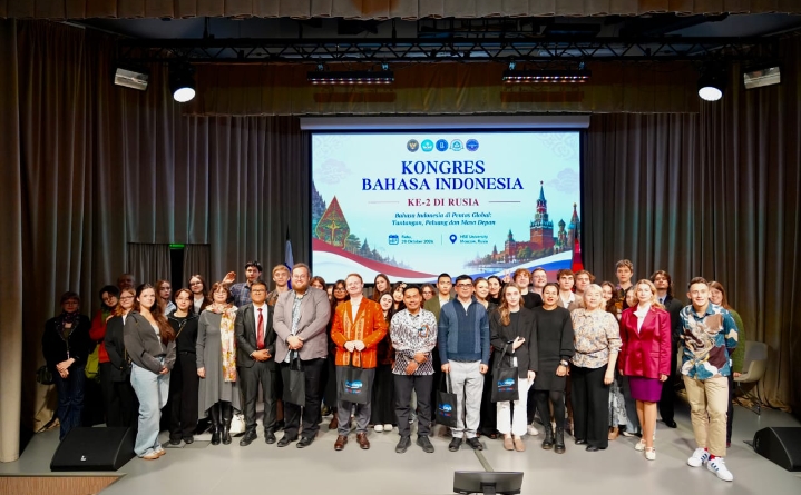 Kongres bahasa Indonesia di KBRI Moskow